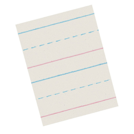 ZANER-BLOSER Broken Midline Paper, Grade 1, PK1500 PZP2611